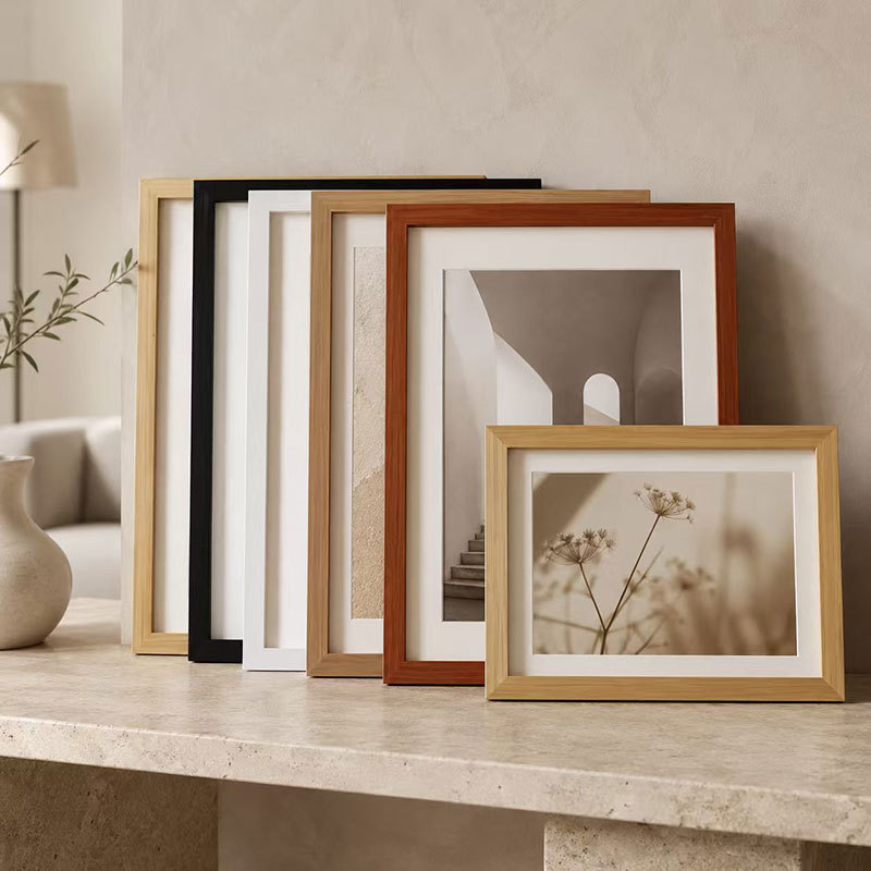 Wooden Picture Frame Empty Frame Large Size Wall Hanging Puzzle Display Photo Wall 6810A 3inch a 4inch Ornament Frame Wholesale Wooden Picture Frame Empty Frame Large Size Wall Hanging Puzzle Display Photo Wall 6810A 3inch a 4inch Ornament Frame Wholesale