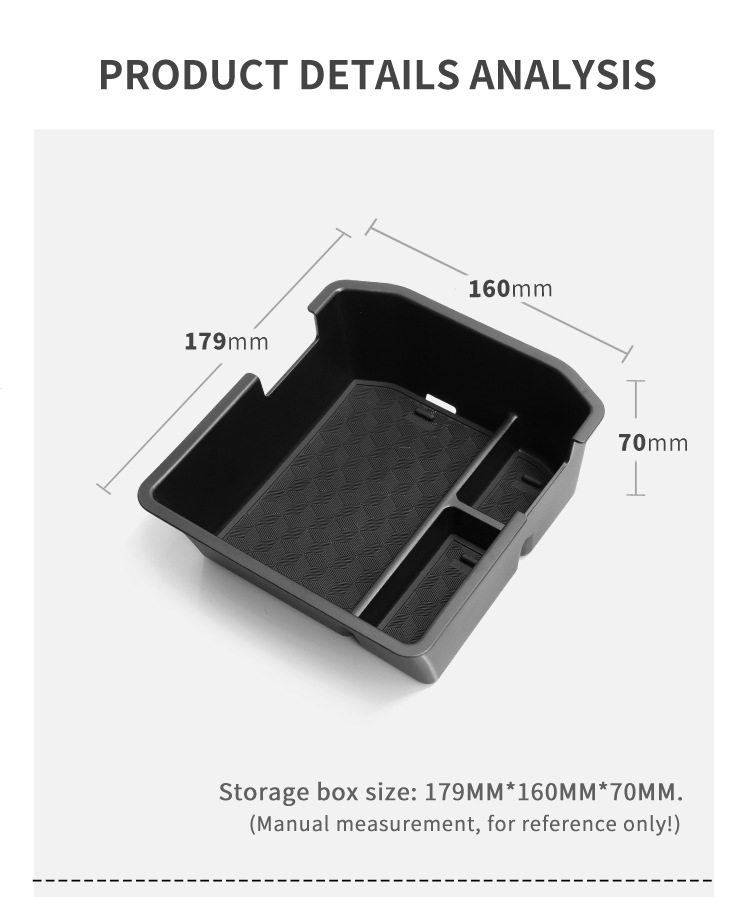 Suitable for 20-25 Models of the Tiggo 4 Pro Armrest Box Storage Box Car Storage Box Organizer Car Interior Compartment