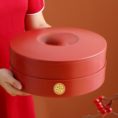 Home living room coffee table fruit plate candy box dried fruit box New Year snack arrangement box festive moving-in storage box