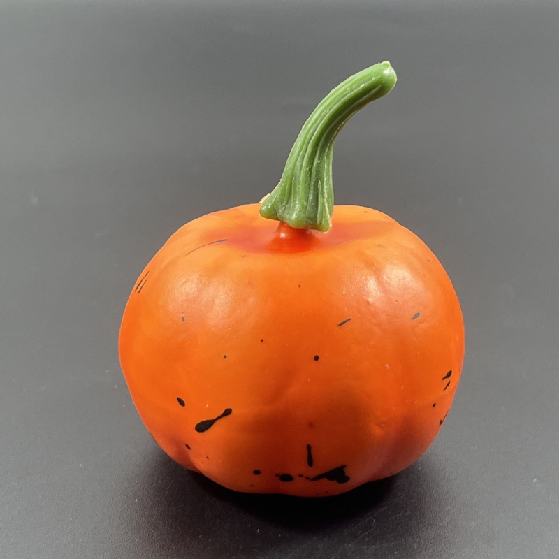 6*4 주황색 검은 점 호박