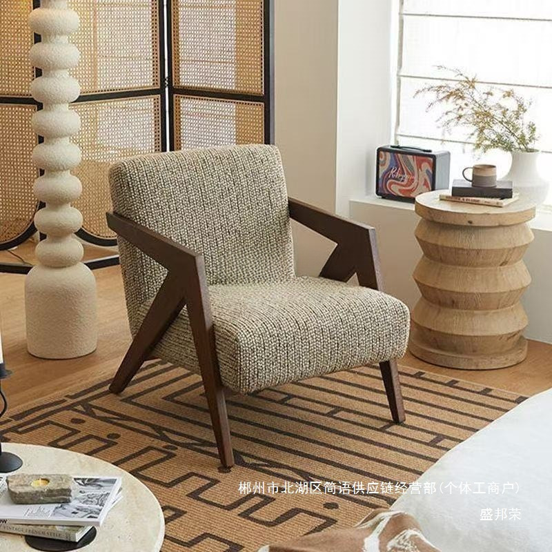 Fábrica directa sofá silla de una persona sala de estar balcón dormitorio café de ocio residencial