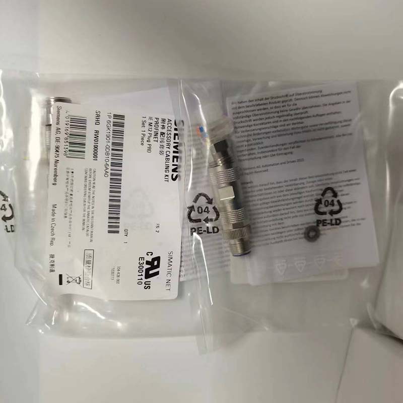 SIEMENS/西门子 工业以太网线插头 6GK19011BB102AA0全新原装现货