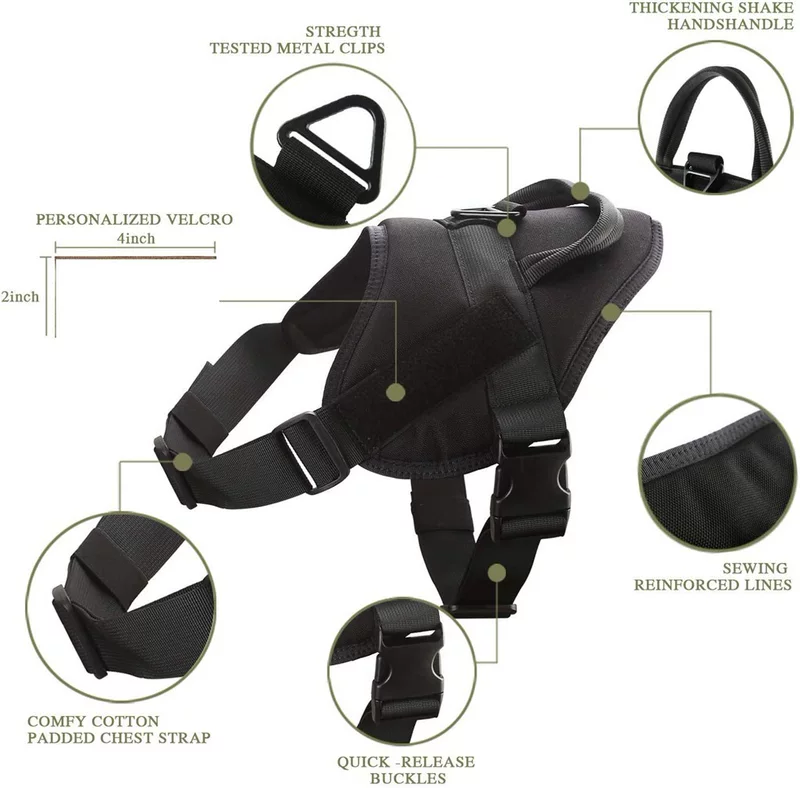 Tactics nylon water repellent vest for training