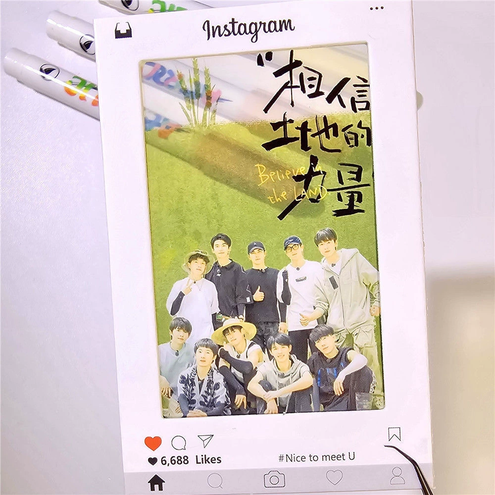 3inch вертикальная пленка Xiaohongshu с переворотом света и тени, красочная пленка для удостоверения личности, креативный подарок, сделай сам