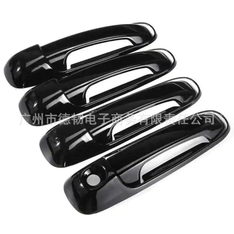 Suitable for 09-18 Dodge Ram 1500 2500 Bright Black Handle Sticking Ram Door Handle Decoration