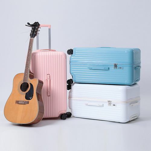 Luggage Suitcase Instagram Celebrity New Women's 28-inch Large Capacity Swivel Wheels Men Students Thick Password Pull-along Password Case