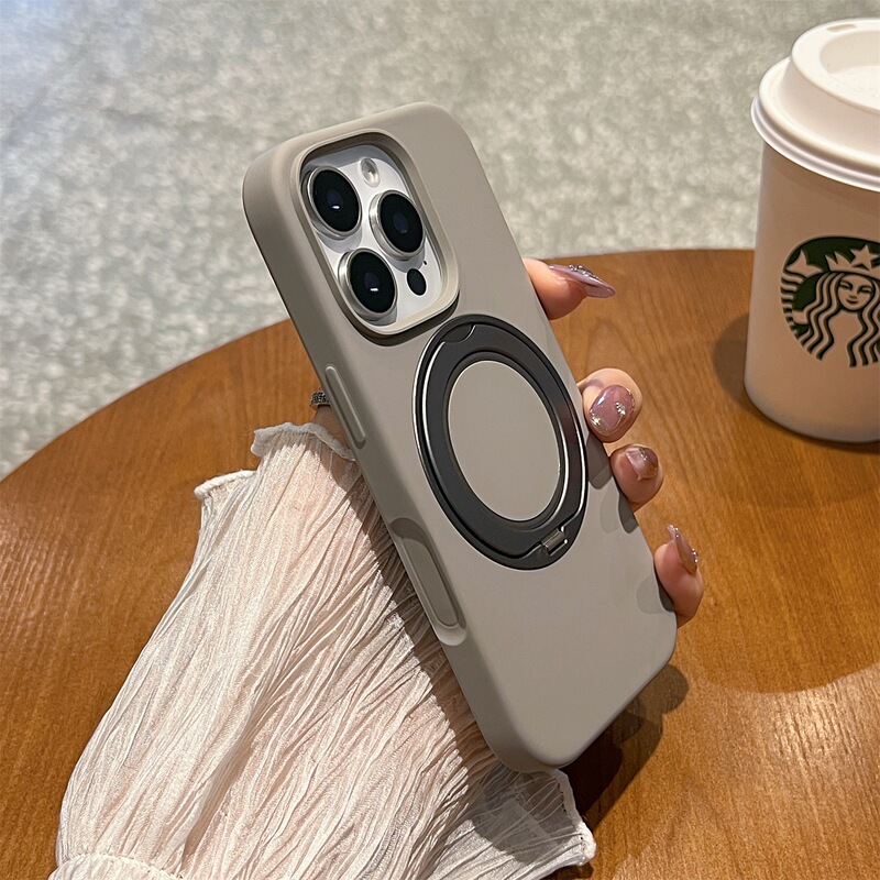 iPhone16携帯電話ケースに適したハイエンドバーガンディレッド新しいスタンドApple 16promax液体シリコーン|undefined