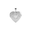 Photo, pendant, necklace heart shaped, 750 sample gold, golden color