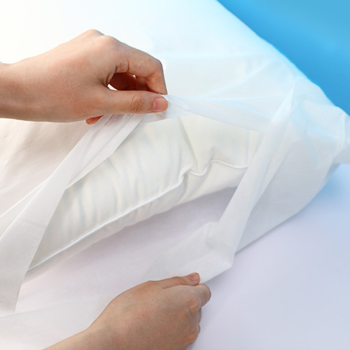 Disposable thickened pillowcase beauty salon non-woven sterile dirt-proof breathable travel hotel pillowcase pillow cover