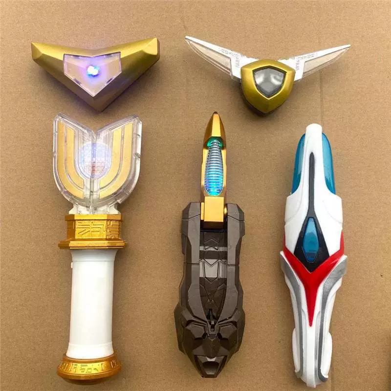 Diner Flash Sword Transmer большой звуковой и световой версии Shenguang Stick Toys Evolutioner Truster Новый