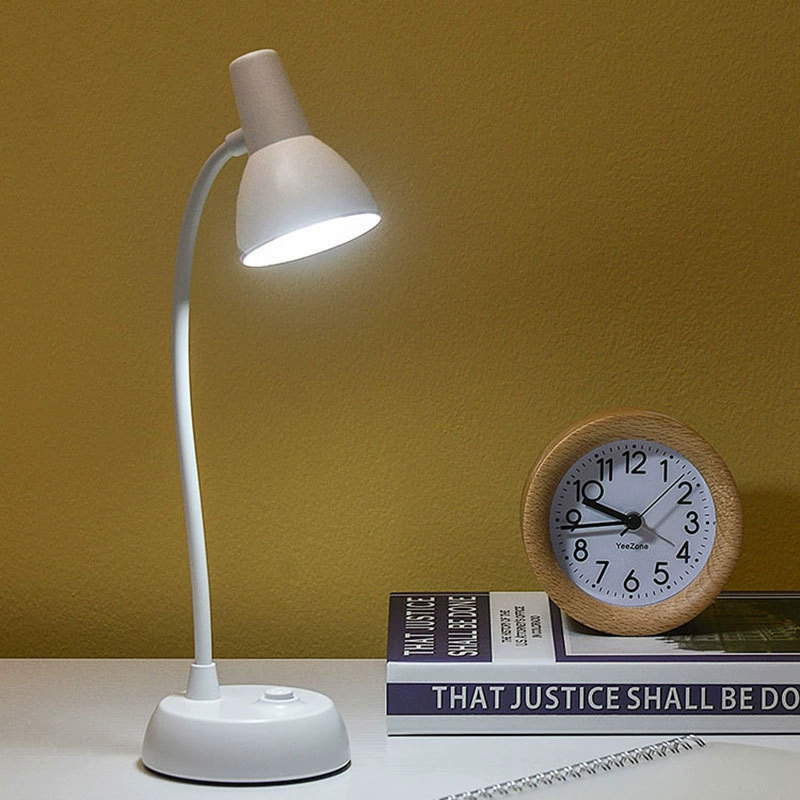 LED-учебная настольная лампа для учащихся младших классов для зарядки в спальне, защита глаз