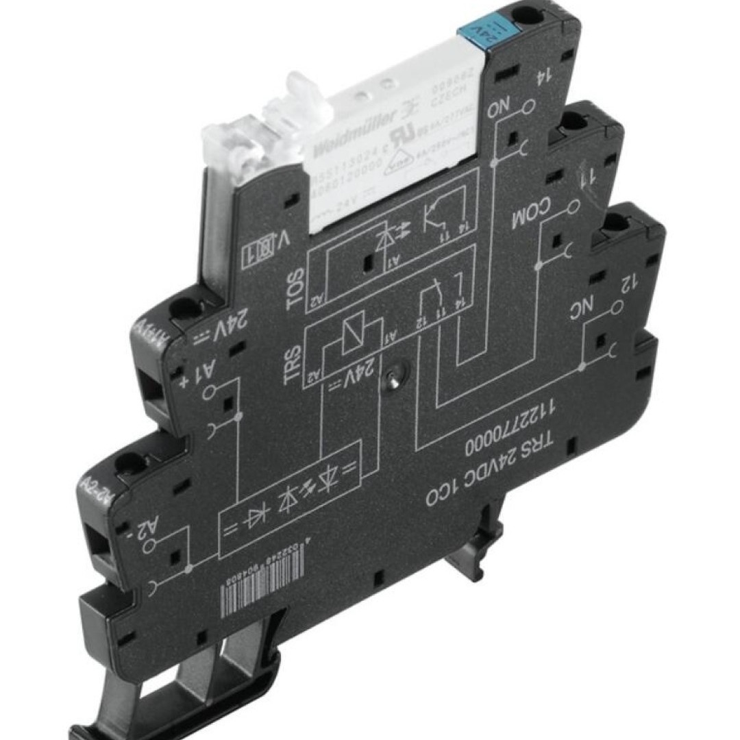 魏德米勒固态继电器TRS 24-230VUC 1CO AU 螺钉联接1123090000