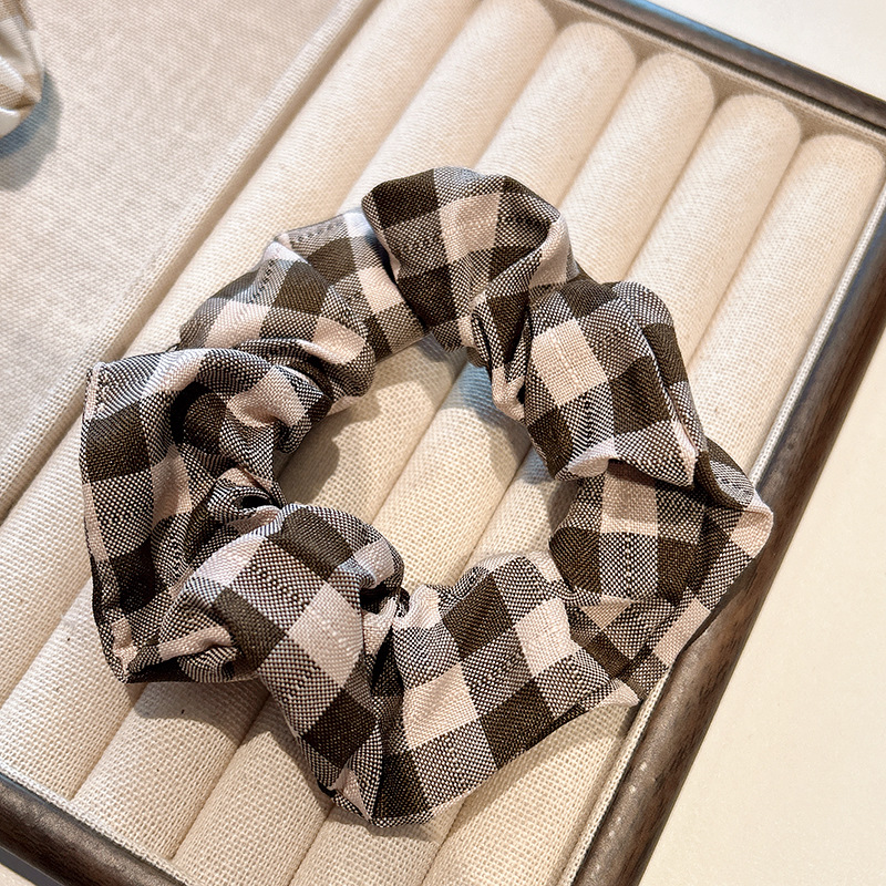 hot sale large intestine ring hair band simple ins korean style internet celebrity tie hair small rubber band headband hair accessories headdress stall goods