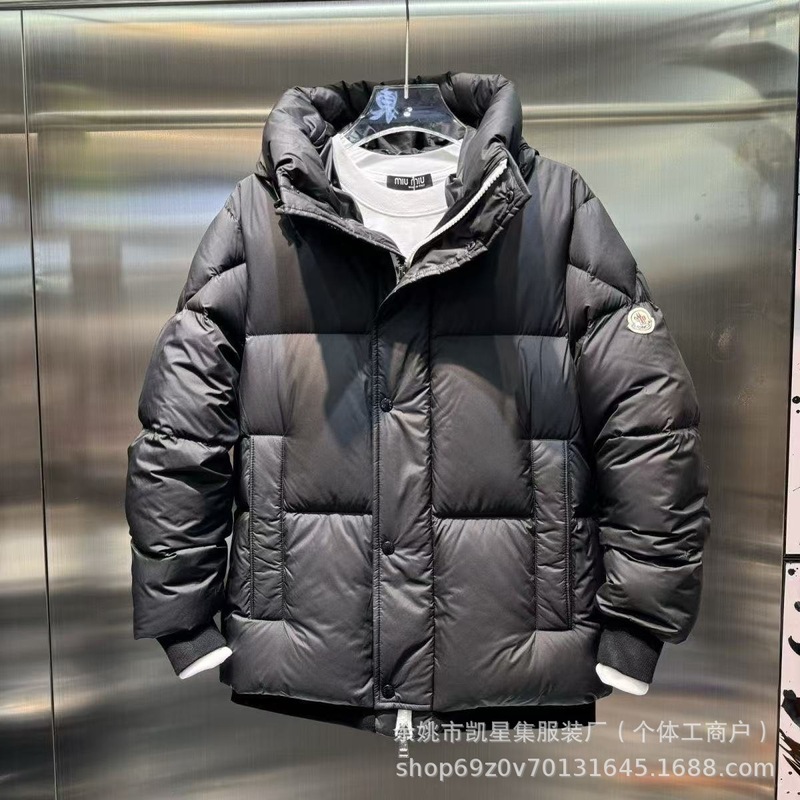 外贸哑光经典M家玛雅棉服可拆连帽简约Trendy cotton jacket外套m|undefined