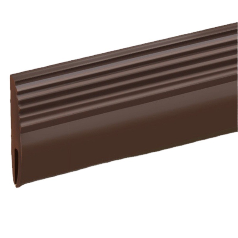 Tira de sellado de costura de puerta de entrada tira a prueba de viento tira de aislamiento acústico inferior de Puerta de silicona artefacto puerta antirrobo costura de bloqueo inferior especial image 1