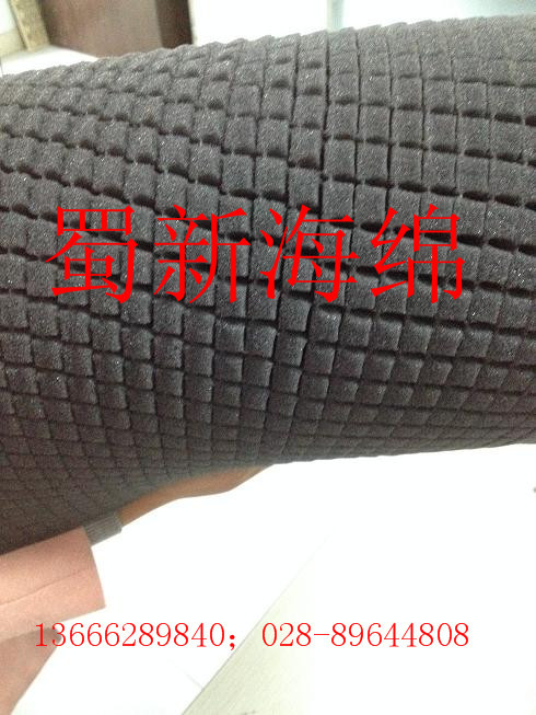 厂家供应魔幻格子海绵/百变小方格海绵/工具箱内衬手撕海绵