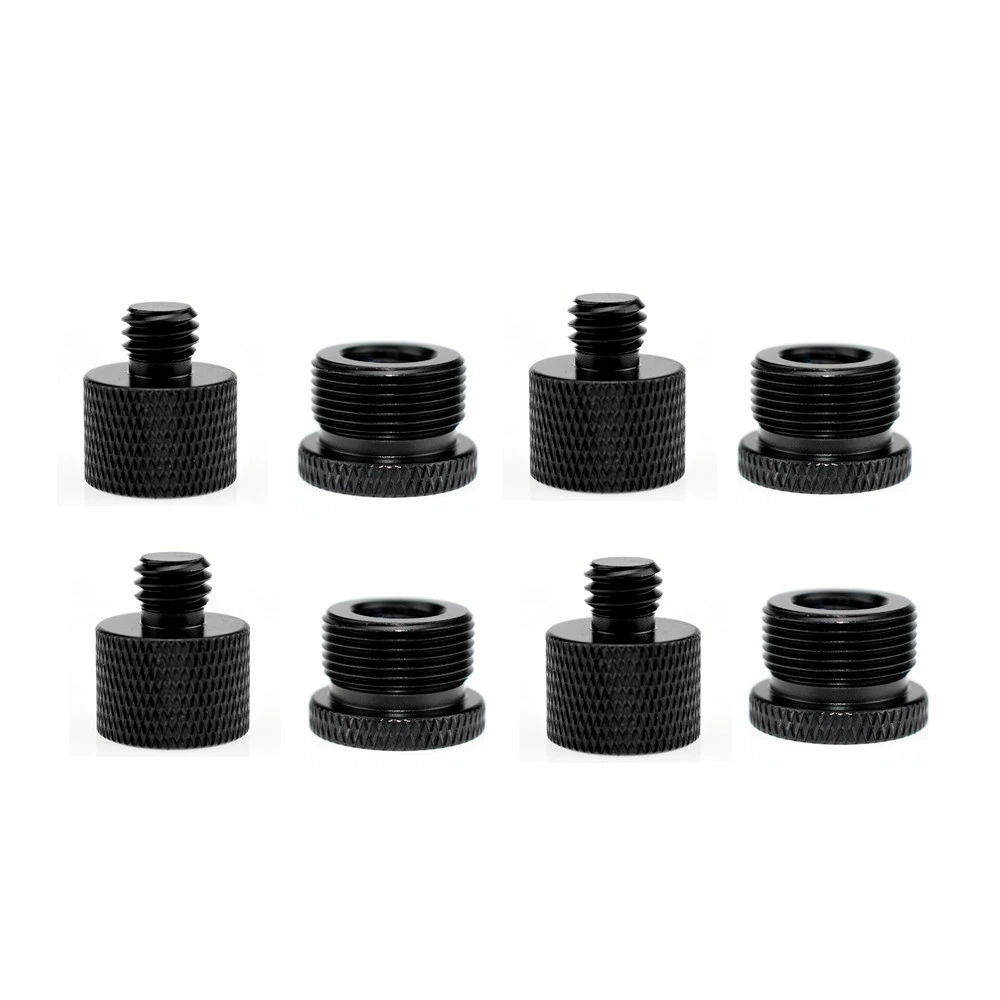 Кронштейн переходной винт микрофона фиксирующий Зажим микрофона 5/8 переходная гайка 1/4 взаимное вращение 3/8 аксессуары для микрофона