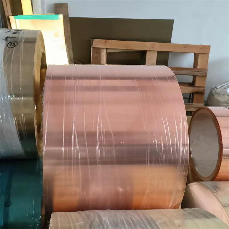 T2紫铜皮紫铜片散热铜带紫铜箔接地铜带铜薄片紫铜铜卷导电铜带