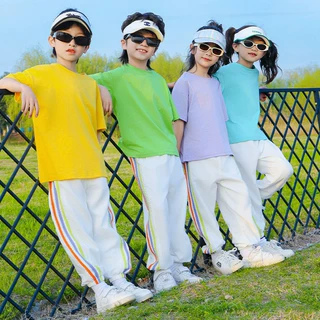 儿童多巴胺穿搭演出服六一幼儿园啦啦队小学生班服运动会活动服装