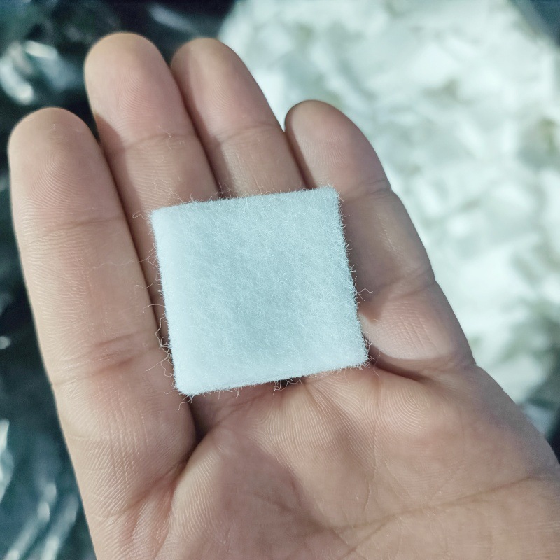 白色过滤棉吸水垫5mm存水海绵圆片厂家批发香水滤垫聚酯纤维滤棉