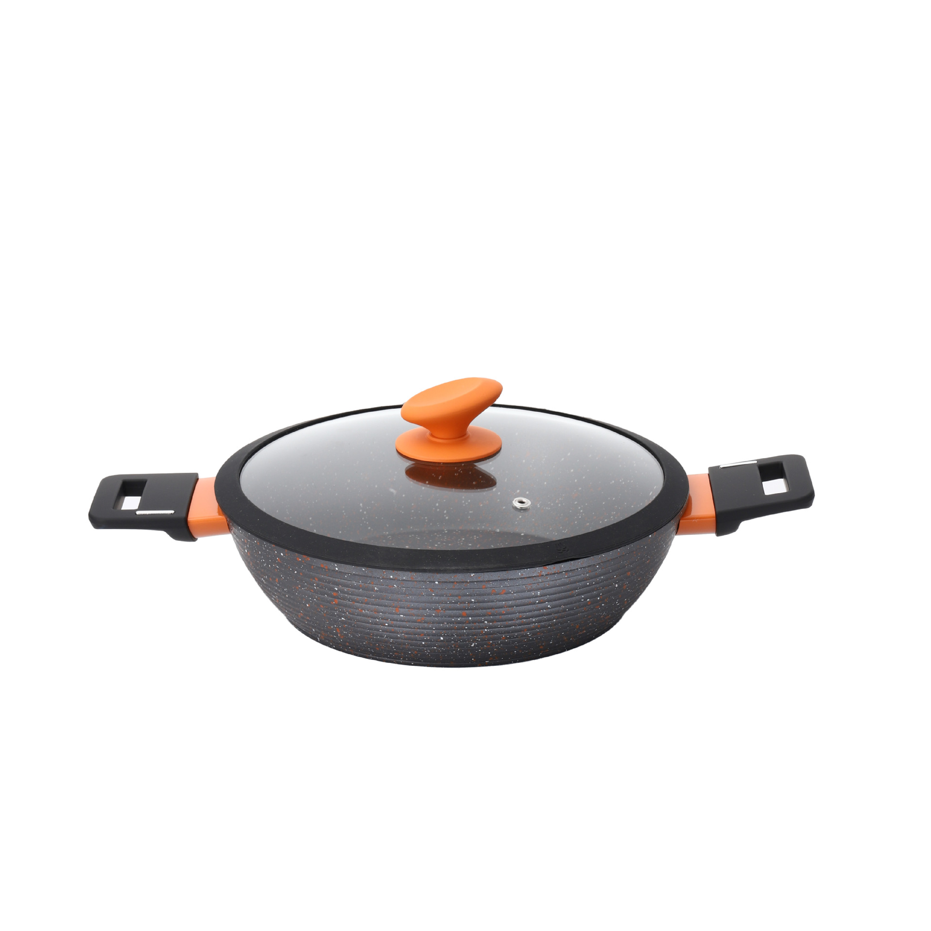 Yipinhong crossover Maifan Stone sartén antiadherente sin humo de aceite Sartén de estilo occidental para el hogar Sartén de sopa Set al por mayor