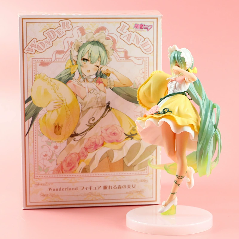 Фигура ПВХ (Hatsune Miku) «Спящая красавица» — детализированная аниме-фигурка, 0,24 кг, OPP-пакет