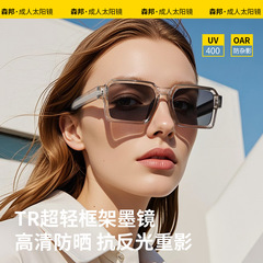 2025年新款偏光时尚复古款方框太阳眼墨镜外出防晒防紫外线KG2532
