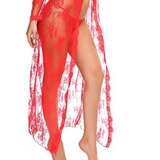 午夜魅力 Кружевное нижнее белье, банный халат, сексуальная длинная юбка, пижама, большой размер