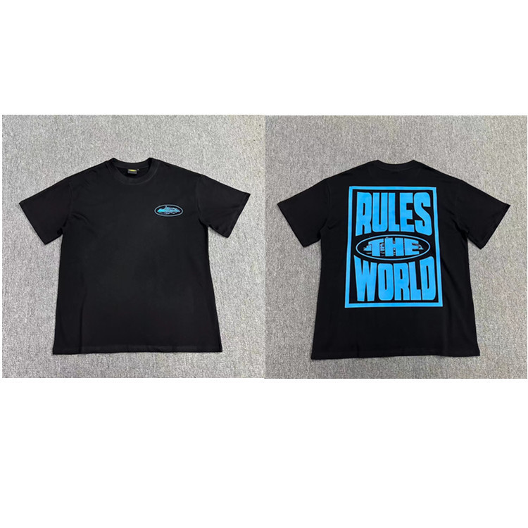 3122 black printed blue / XS