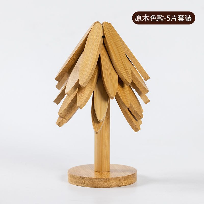 Nuevo árbol de Navidad de alta calidad almohadilla de aislamiento térmico mesas de comedor creativas tazas de árbol resistentes a quemaduras cojín de platos cubiertos domésticos