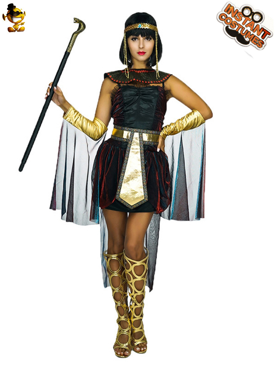 Halloween de las mujeres adultas Cleopatra rol etapa rendimiento traje Cosplay partido image 4