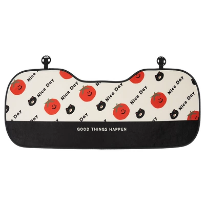 Seat cushion, seat cover – Car Seat Pad - plush-tomato-cat-seat-cushion-rear-seat