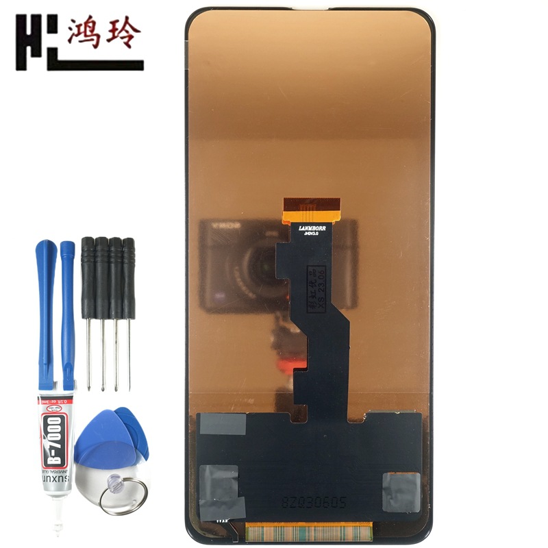 鸿玲 适用于小米mix3手机屏幕总成xiaomi MIX3内外一体OLED显示屏