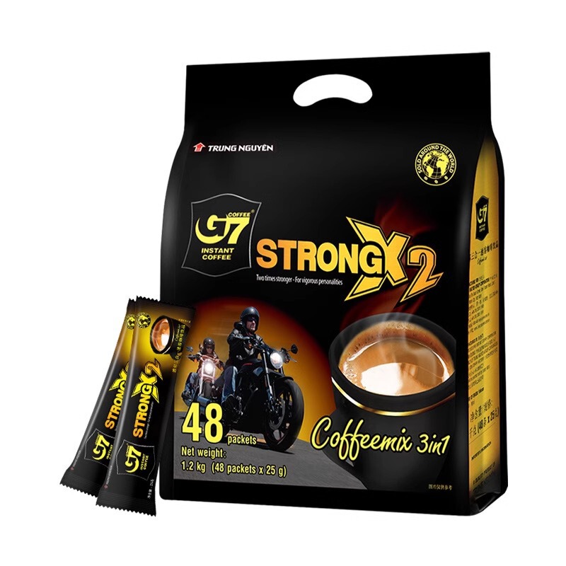 G7 Vietnam Original Imported Black Instant Coffee 1200G/Bag New Arrival in December 24 DIY Iced American Style G7 Vietnam Original Imported Black Instant Coffee 1200G/Bag New Arrival in December 24 DIY Iced American Style