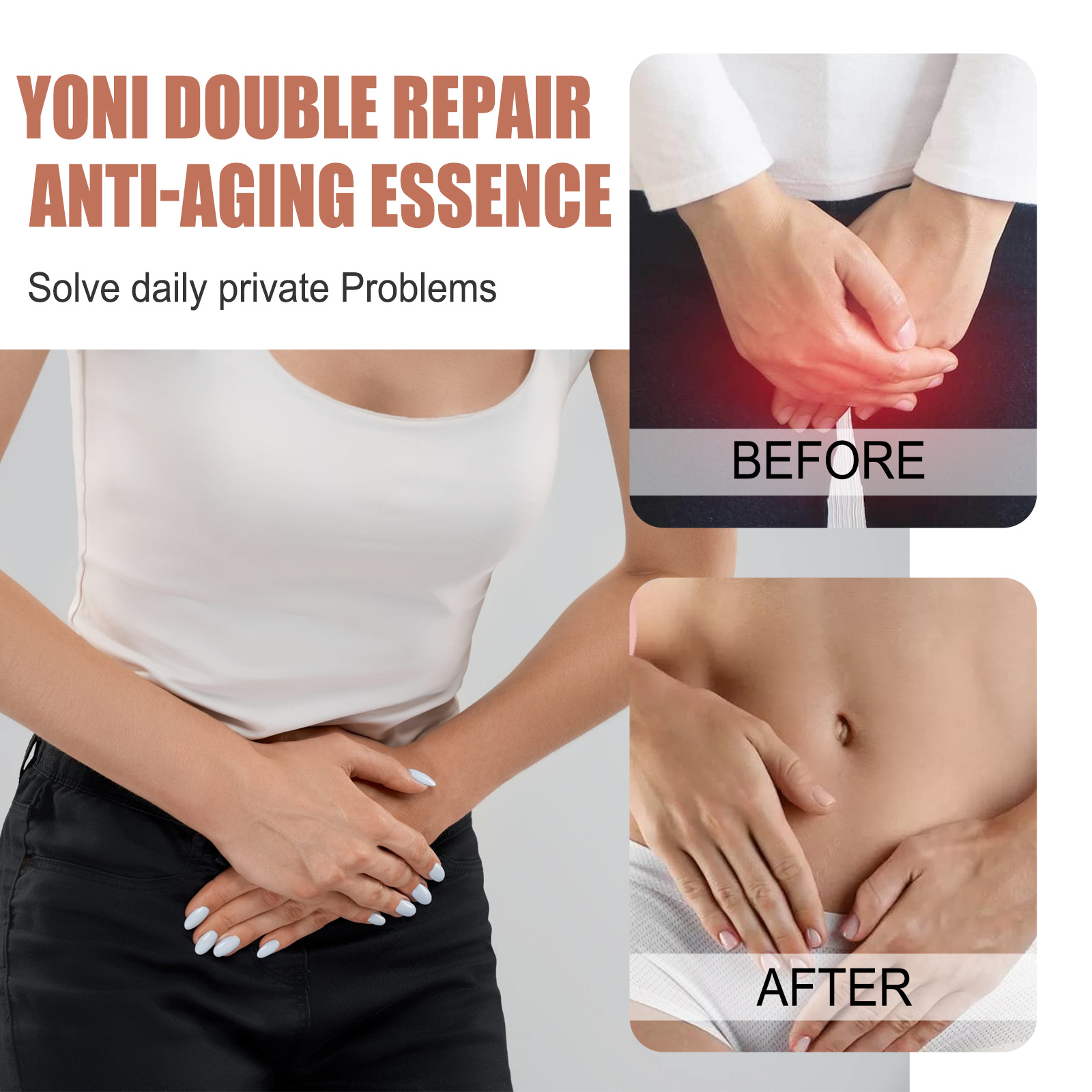 Yoni dubbel reparerande anti-aging essence för intimvård_voghion.com