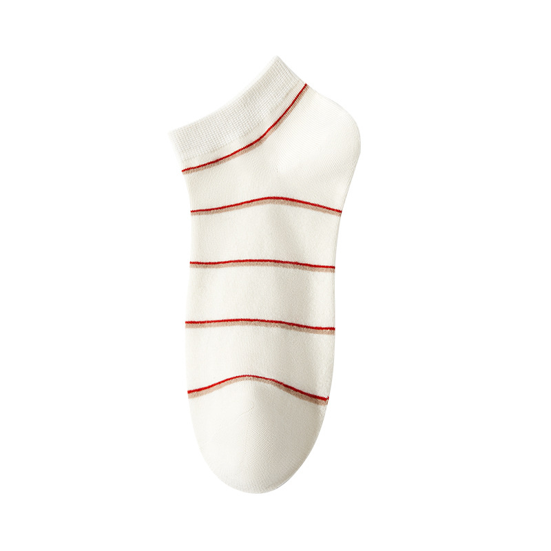 2024 nuevos calcetines desodorante absorbente de sudor para hombres primavera y verano calcetines de tobillo de corte bajo calcetines de marea Zhuji Calcetines de hombre Algodón