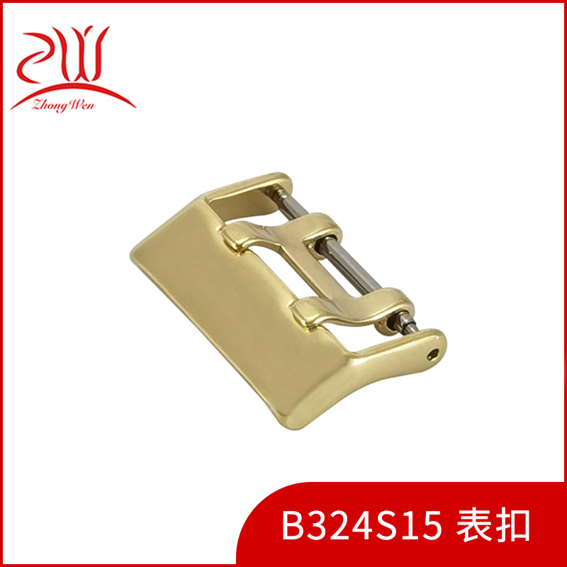 Wholesale of Marine silicone watch strap buckles, Apple watch straps, stainless steel watch buckles, 20 watch strap metal buckles from the manufacturer pic 3