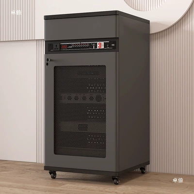 Electric car big tripod – Projector Placement Cabinet, Power Amplifier