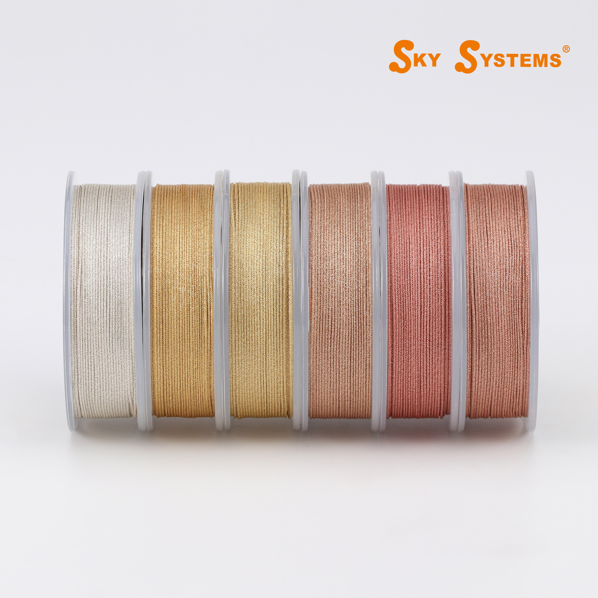 SKY品牌金银线约0.55/0.65mm 珠宝绳绕线手链金丝手绳饰品DIY材料