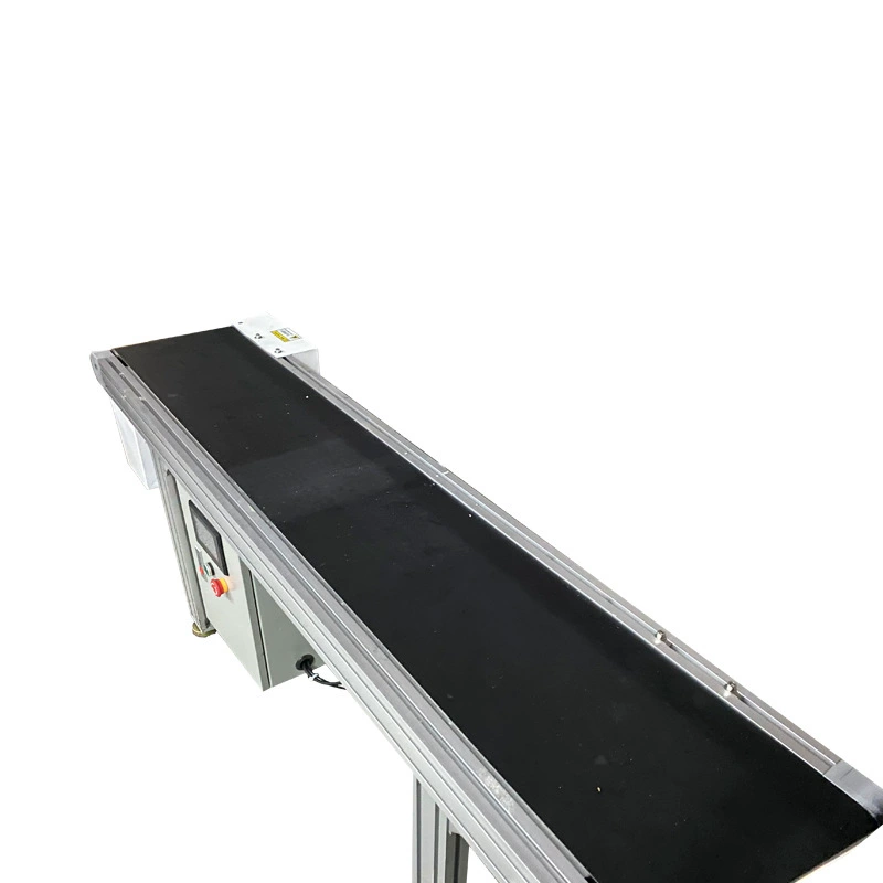 Fully automatic point collector small servo touch screen control automatic hill climb belt conveyor feeder spot