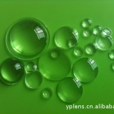 盈鹏光电供应12.5MM15MM凸车灯聚光镜片LED手电筒透镜棱镜投影