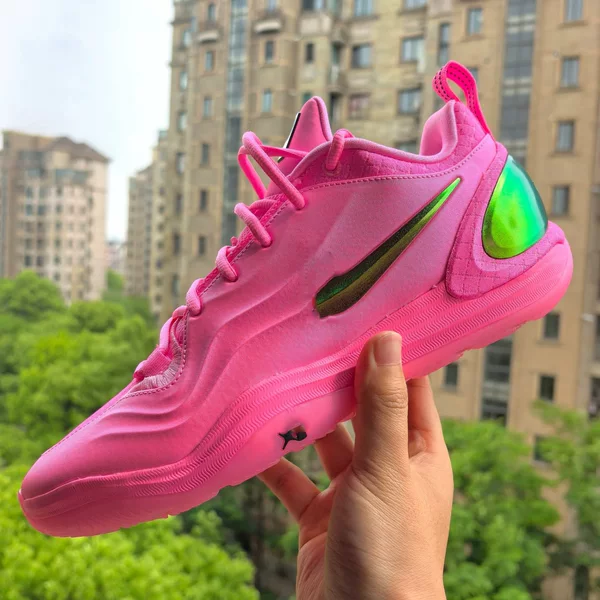 High-Quality A.Two Ajia 2Nd Generation Practical Basketball Shoes, Breathable, Supportive, Grip-Enhancing, and Rebounding Men's Pink Sports Training Shoes