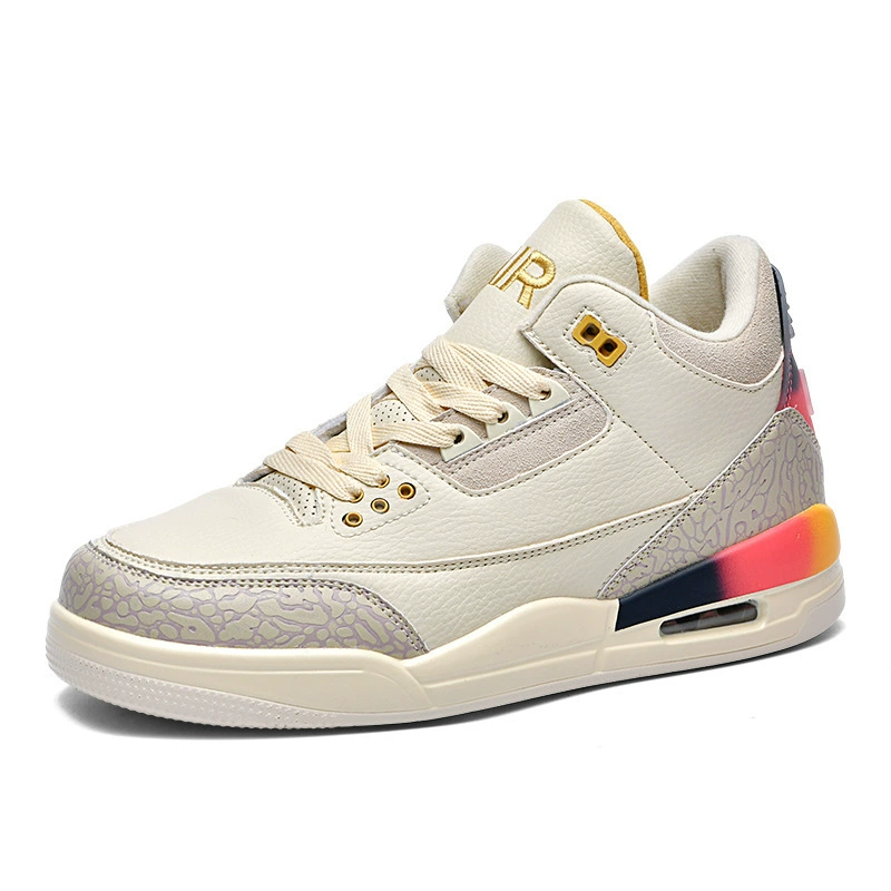 Air Jordan обувь, баскетбольные белые нескользящие износостойкие амортизирующие спортивные кроссовки, для подростков