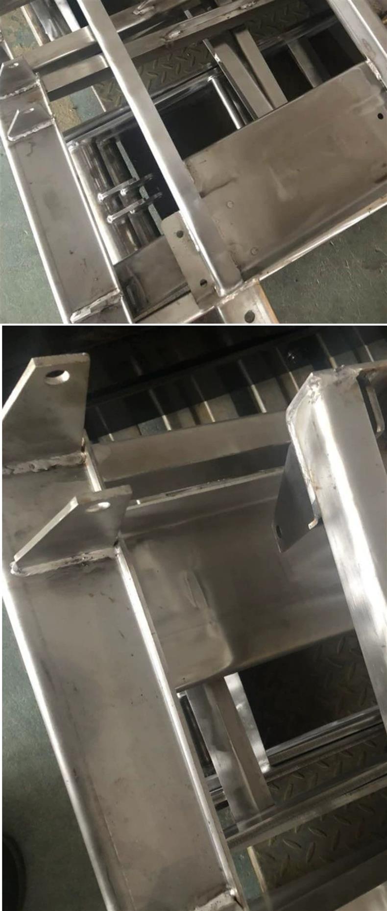 304 Stainless Steel Hydraulic Lift Cart for Chemical Industry, Acid and Alkali Resistant Anti-Corrosion Platform Cart, Rust-Proof Workshop Transport Equipment