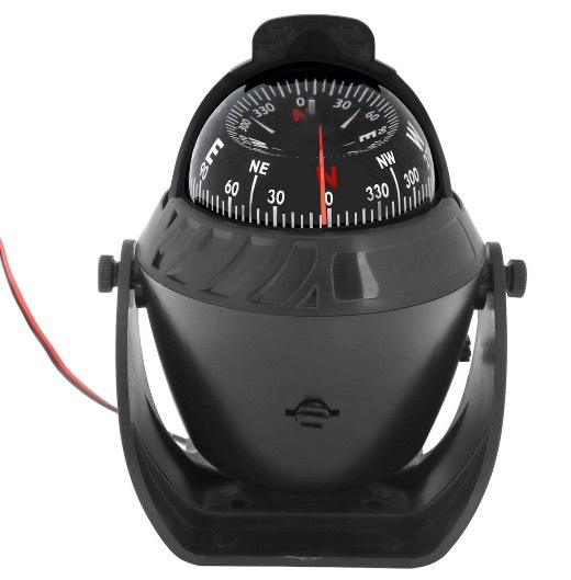 HENGLITONG – LC760 Car Boat Avto kompas - black-lc760