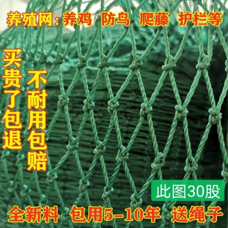Сетка для разведения птицы, нейлоновая сетка, сетка против мух для кур, сетка для защиты кур от птиц, верхняя сетка, сетка для восхождения по забору, изоляционная сетка оптом