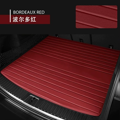 Suitable for Porsche: Trunk Mat - porsche-45-leather-main-pad-trunk-mat-bordor-red-please-note-the-model-and-year-when-placing-an-order