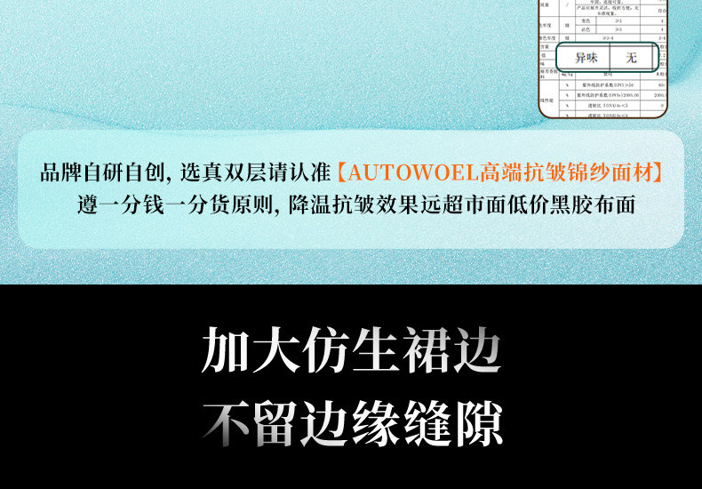 Car sunshade, heat insulation, windshield sun visor, thickened foldable sunshade, blackout sunshade, sun umbrella