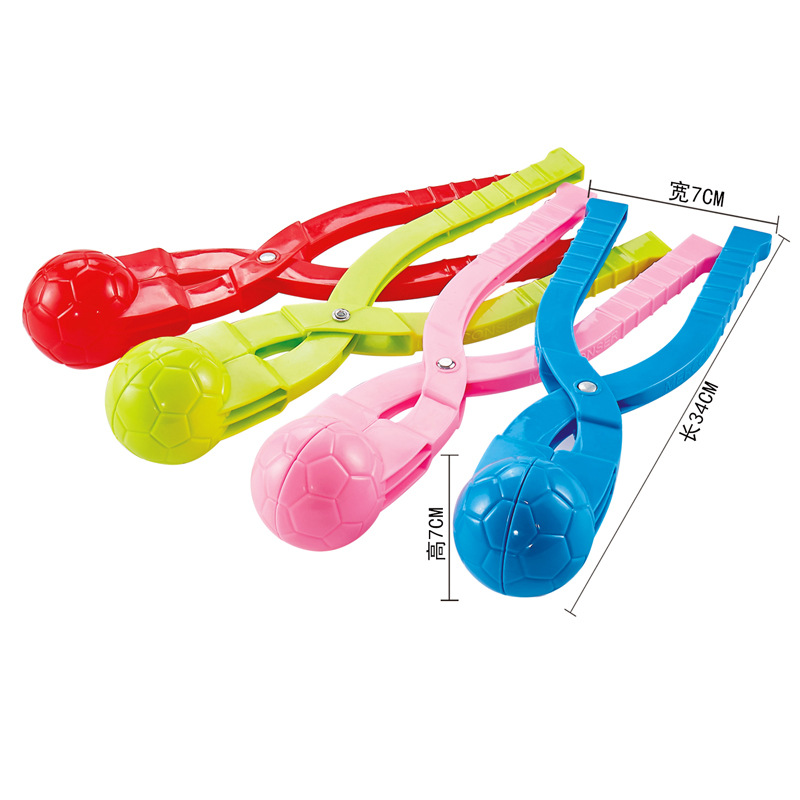 Gran clip de bola de nieve juguetes de nieve niños al aire libre artefacto pato de invierno clip de bola de nieve al por mayor transfronterizo