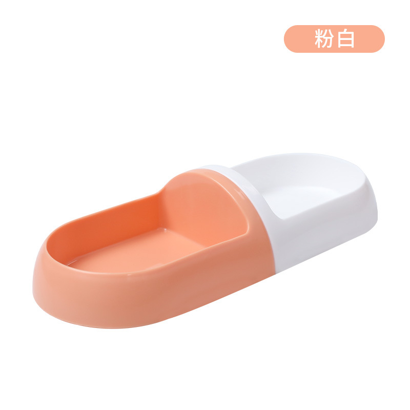 Pipitao original de plástico combinado cápsula gato tazón se puede utilizar por separado para la limpieza conveniente tazón para mascotas al por mayor